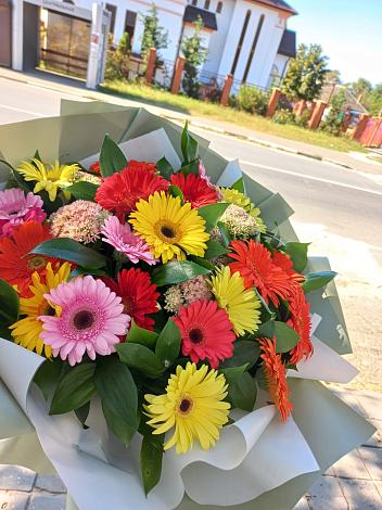 Букет цветов из: Герберы в Сунже Республики Северная Осетия-Алания
